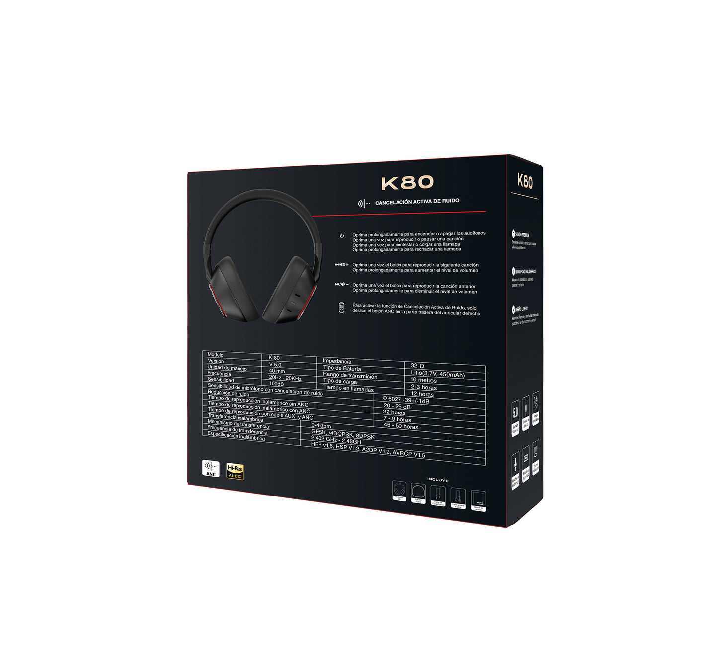 Diadema Movisun K80 ANC
