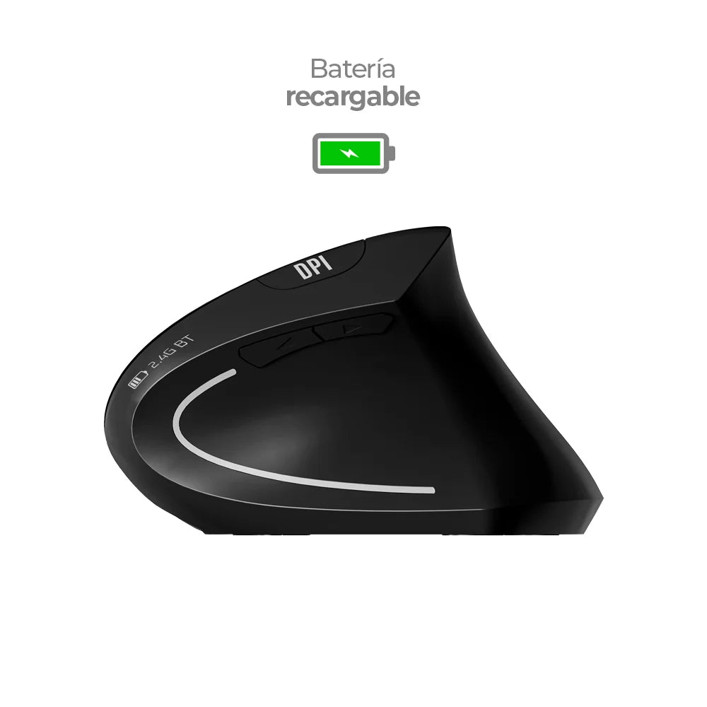 Mouse Inalámbrico Ergonómico MJR-024