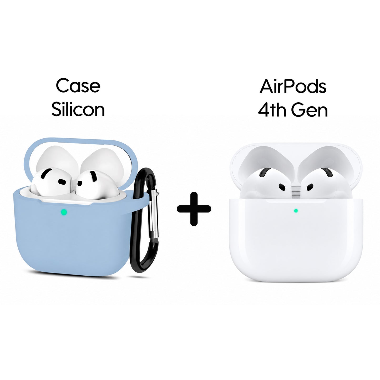 Combo Estuche Silicona + AirPods Series 4 - T.Q. (1.1)