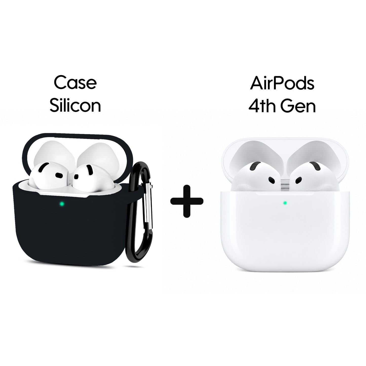 Combo Estuche Silicona + AirPods Series 4 - T.Q. (1.1)