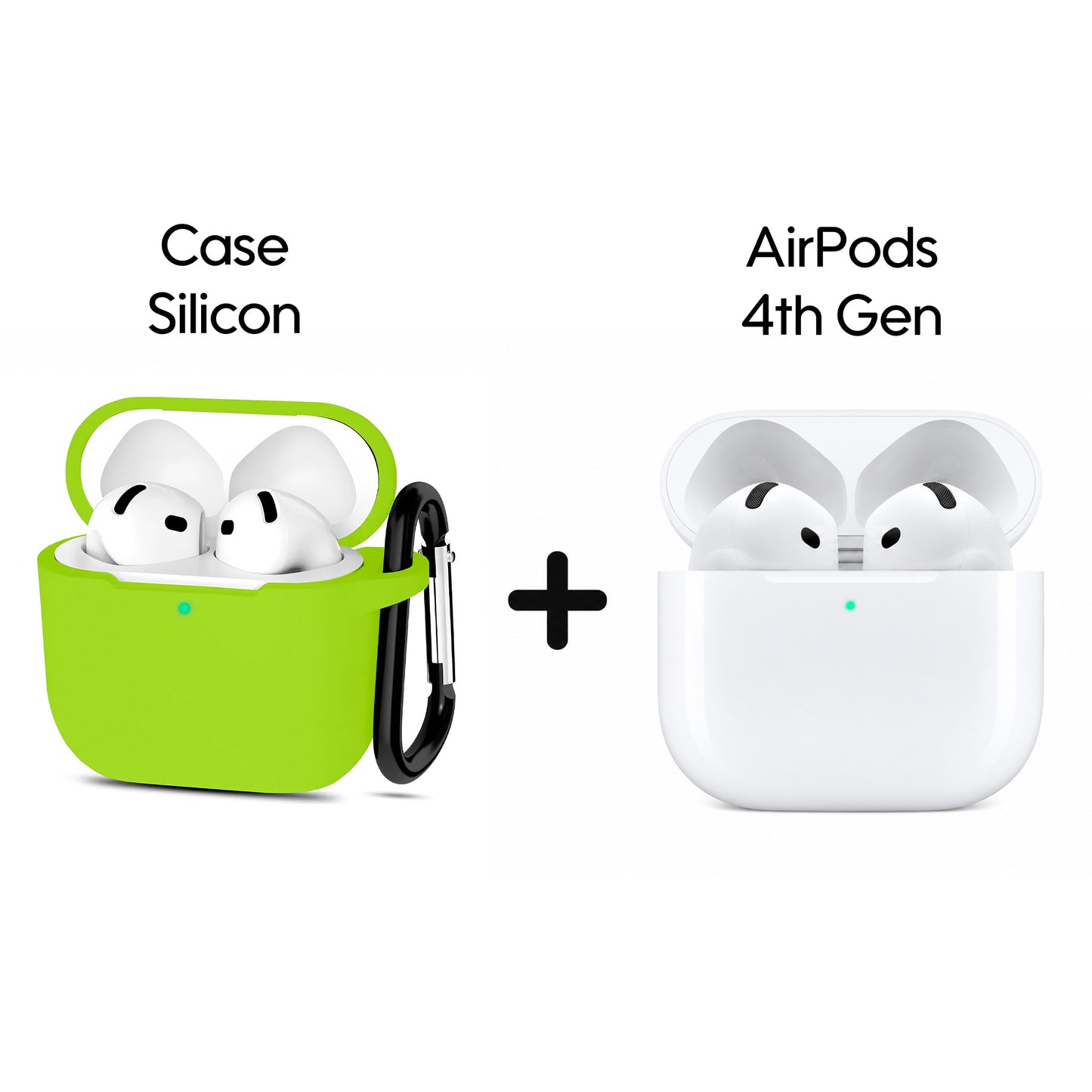 Combo Estuche Silicona + AirPods Series 4 - T.Q. (1.1)