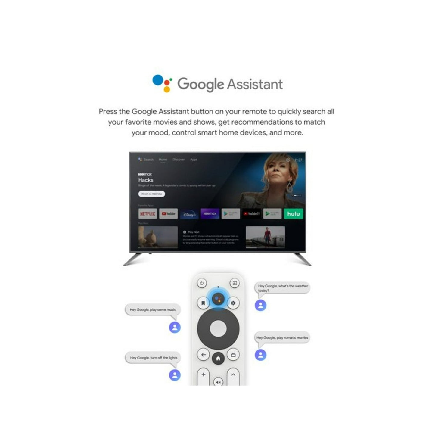 Android TV Watch Onn. Streaming 4k