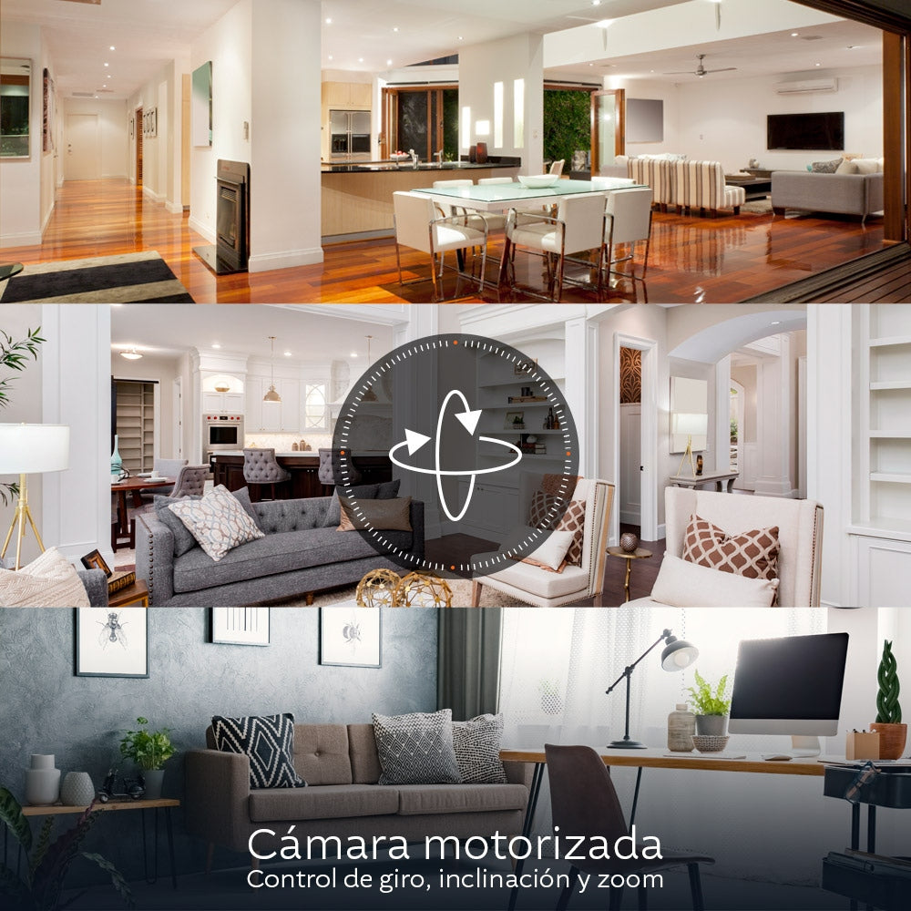 Cámara De Seguridad Indoor Wi-Fi 2K QHD